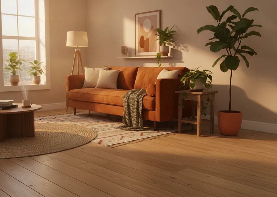 Intérieur avec parquet neuf en Haute-Garonne