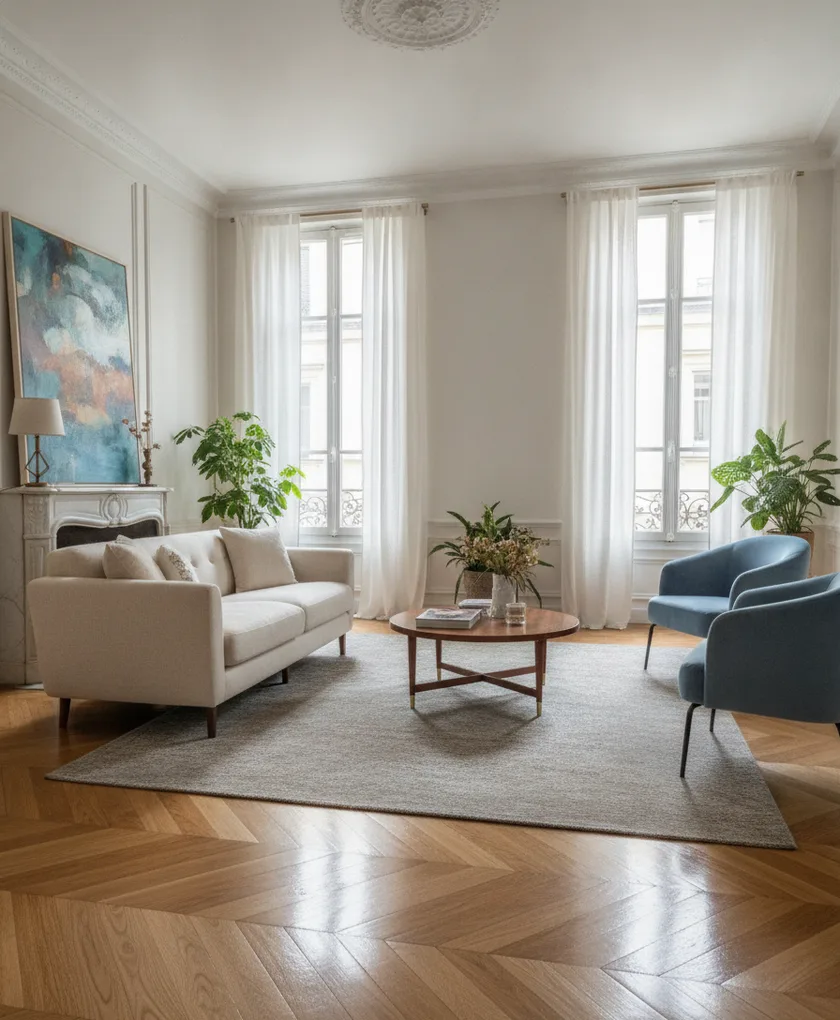Parquet posé par un artisan en Haute-Garonne